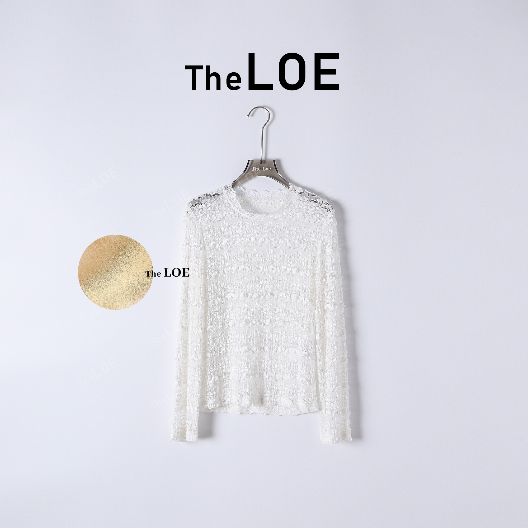 TheLOE/植物系蕾丝罩衫 浪漫意境镂空防晒上衣#04.23T-G5214