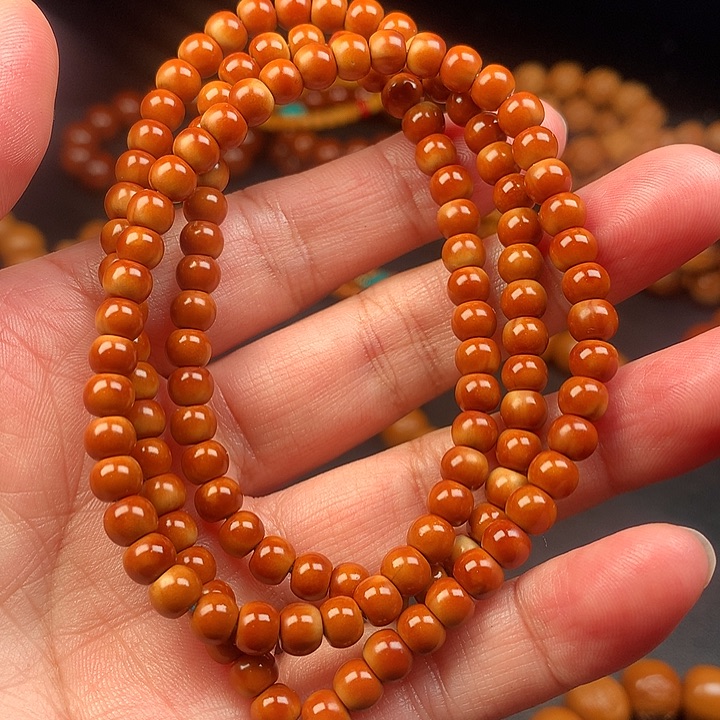 橄榄核手串/手链真核尖老型卡6