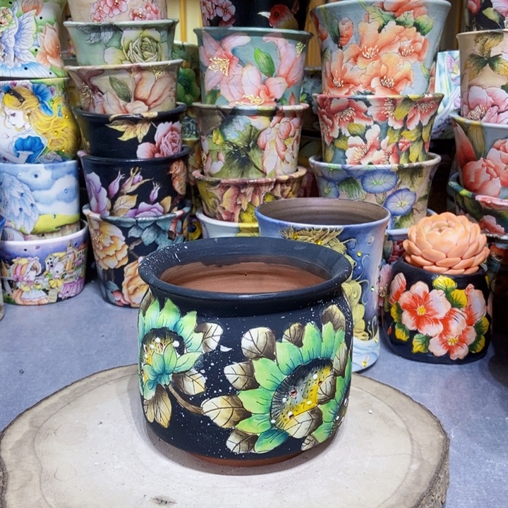 景德镇艺术手绘作品