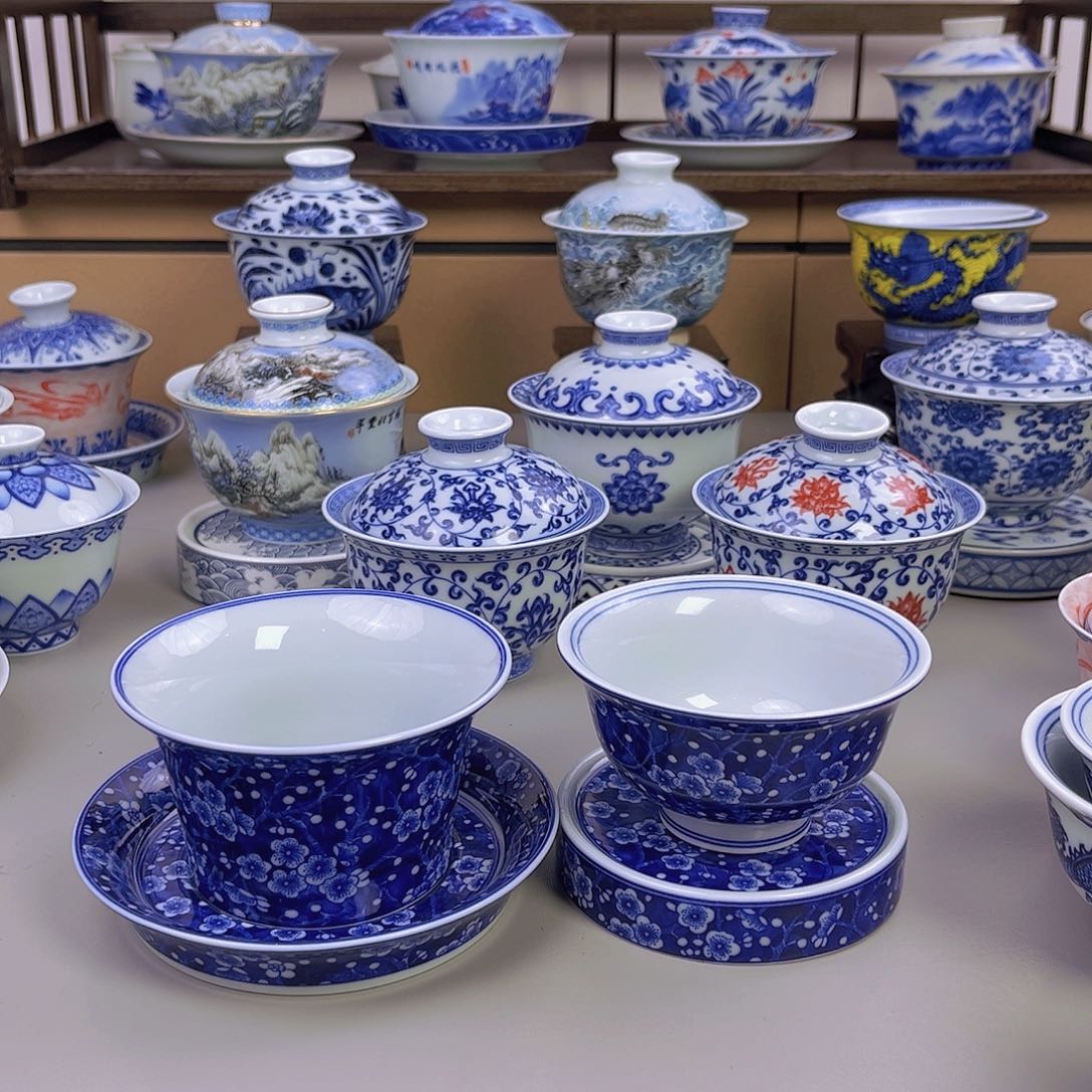 魔*宝石蓝冰梅马蹄三件套