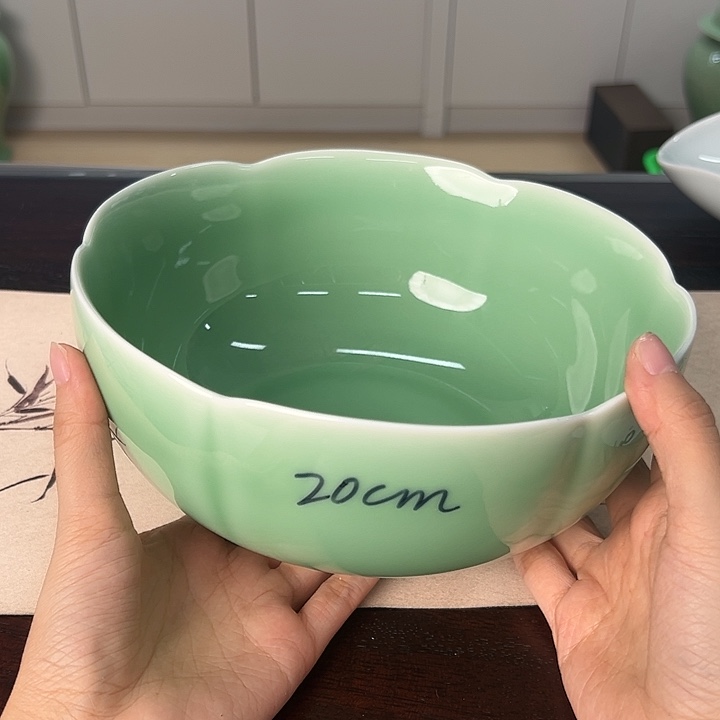 龙泉云间青瓷小米茶器