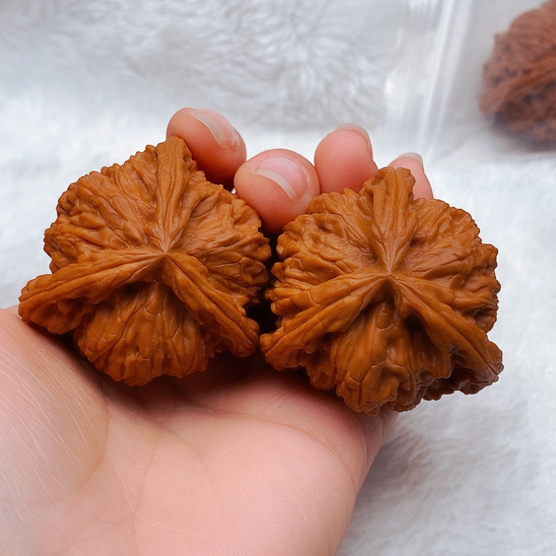 风***过吊坠文玩核桃三棱