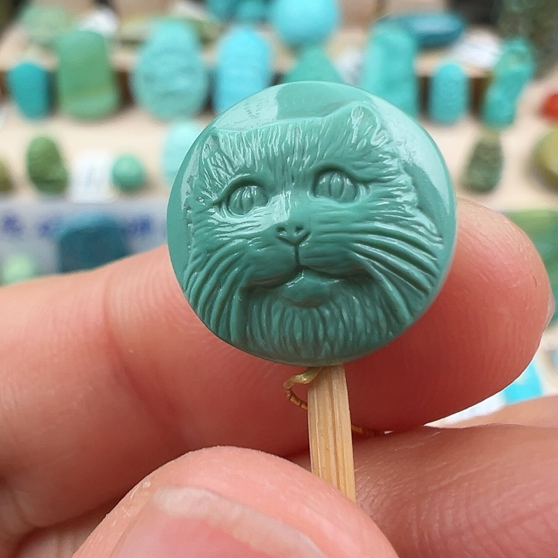 绿松石配饰未镶嵌