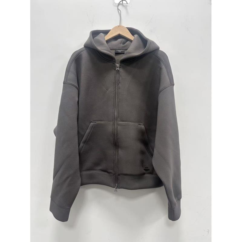 男女同款休闲空气层面料连帽卫衣外套K53