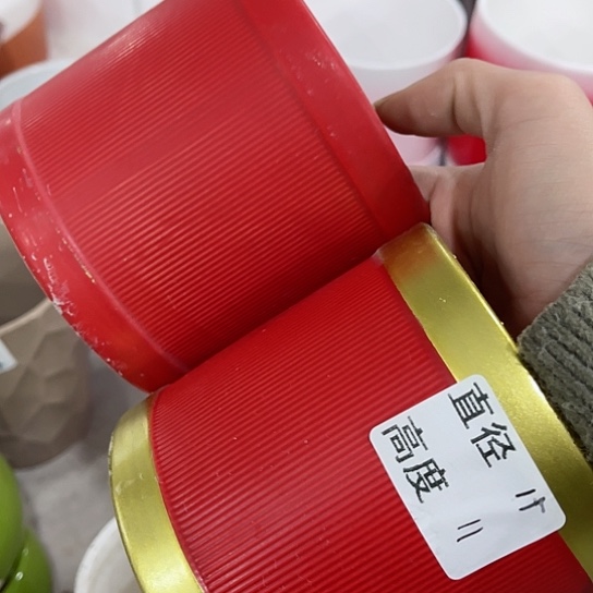 多肉绿植陶瓷花盆9.9包邮，有孔