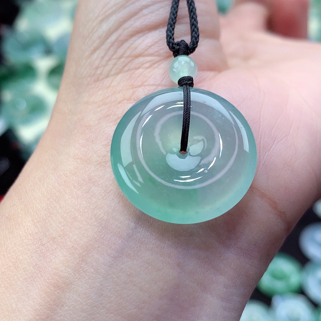 翡翠颈饰未镶嵌尺寸23-5.7