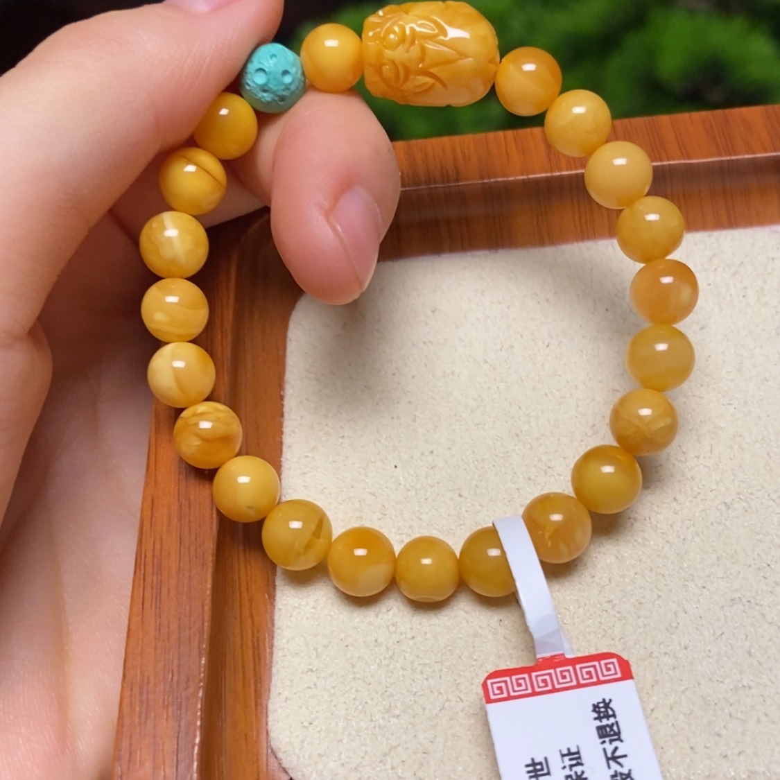 【闪购商品】手链蜜蜡未镶嵌手串