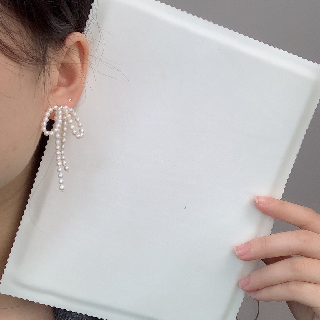 未镶嵌耳饰淡水珍珠