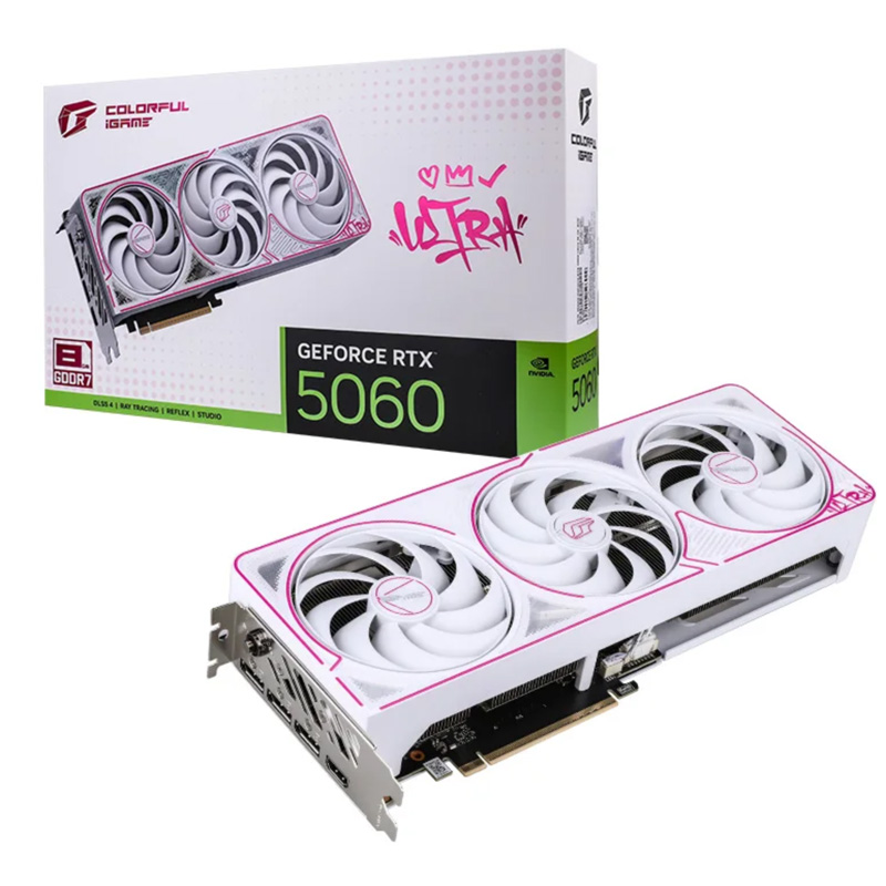 七彩虹iGame RTX 5060 Ultra W OC 8G  电竞游戏DLSS4 