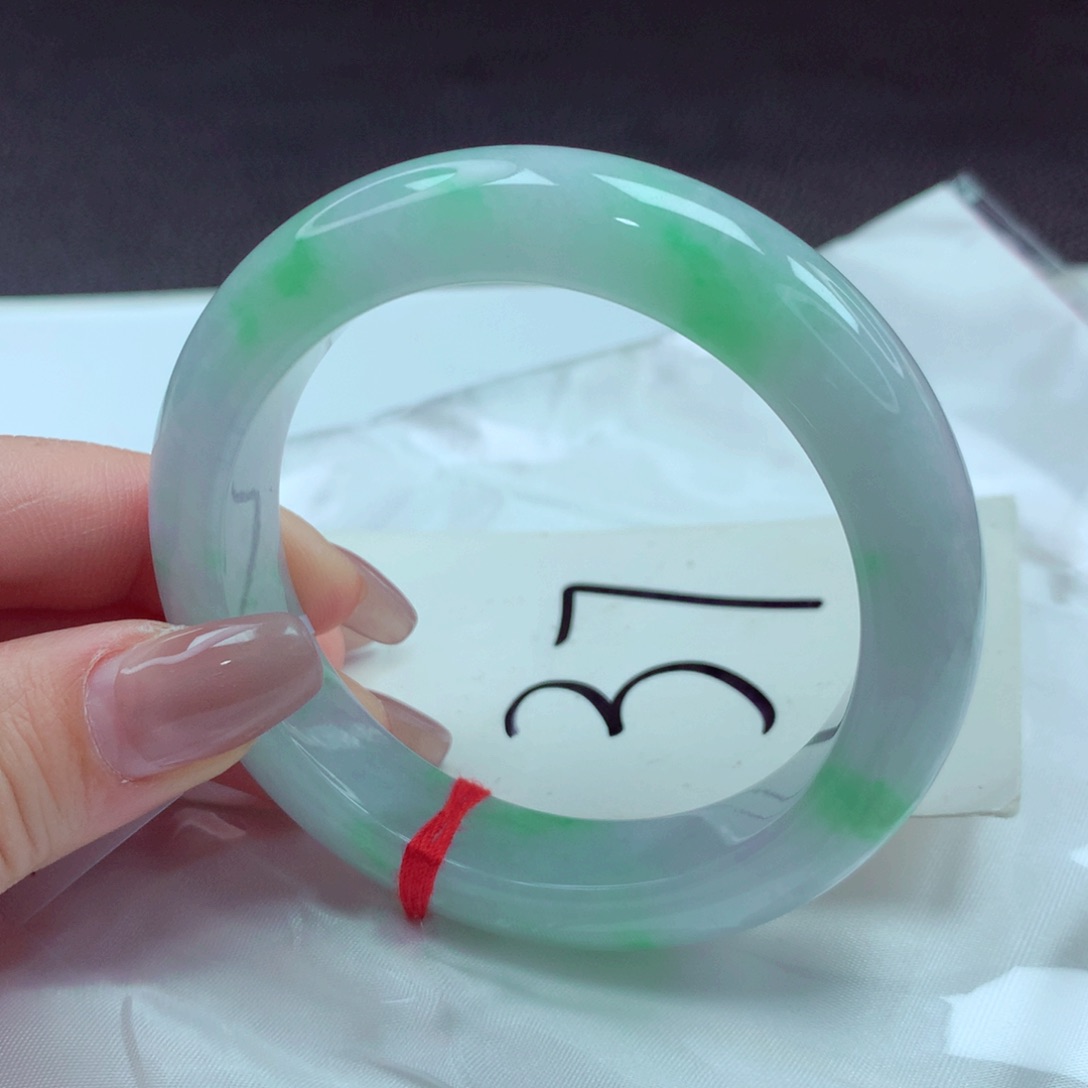 翡翠手镯未镶嵌手镯56