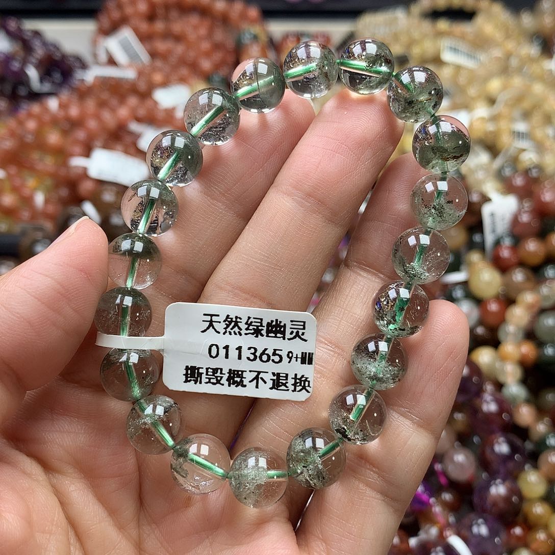 水晶未镶嵌手链，，，