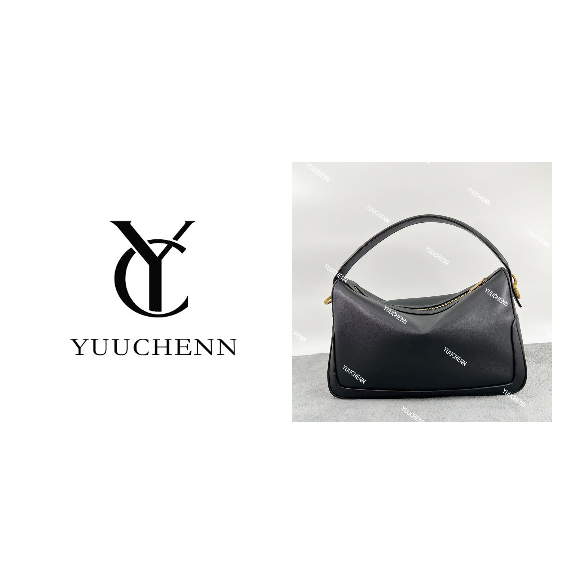 YUUCHENN/28cm原创设计高定真皮包 HH4153