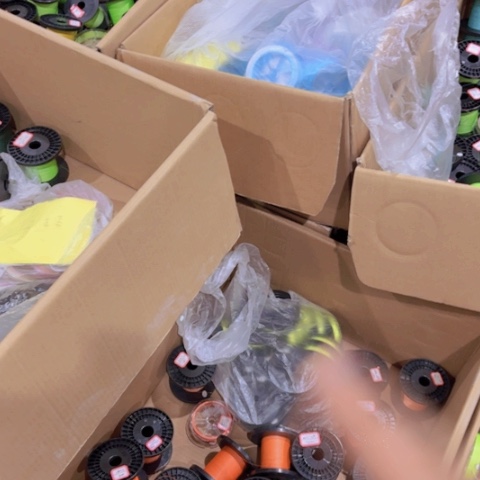 PE12编橙色强耐磨4号500米