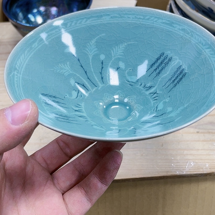 瓷片瓷制作工艺品摆件
