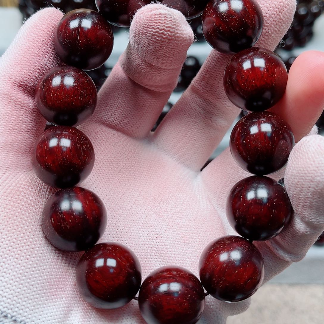 檀香紫檀（小叶紫檀）颜**沉1.8带