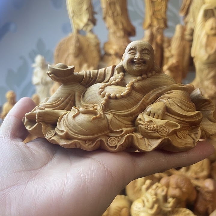逍***狼柏木（崖柏）崖柏荷叶弥勒长12公分