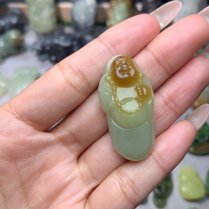 和田玉挂件未镶嵌