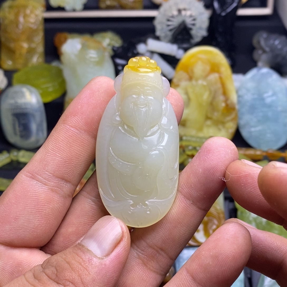 蛇纹石玉吊坠(不含链)未镶嵌用****7