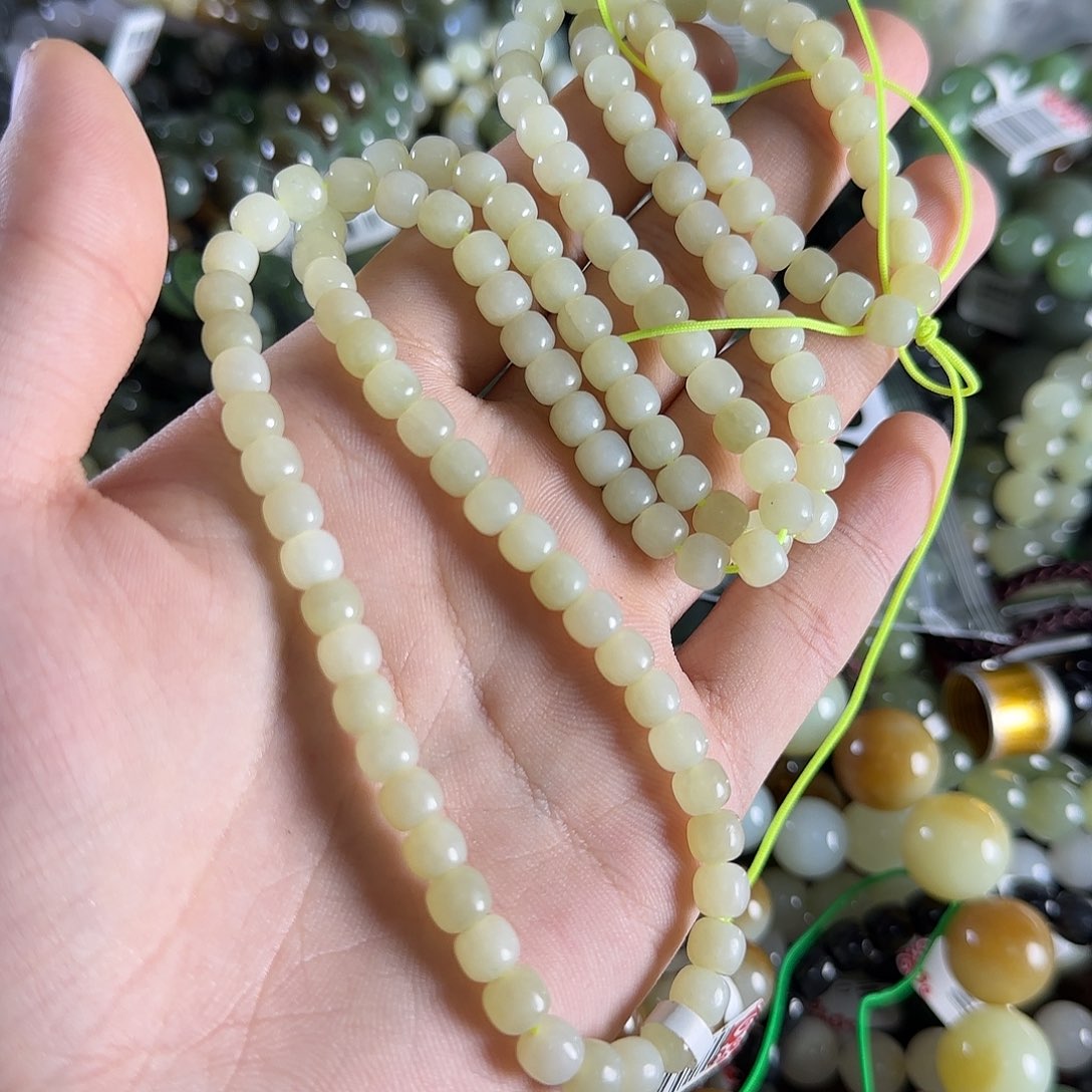 和田玉手链未镶嵌29