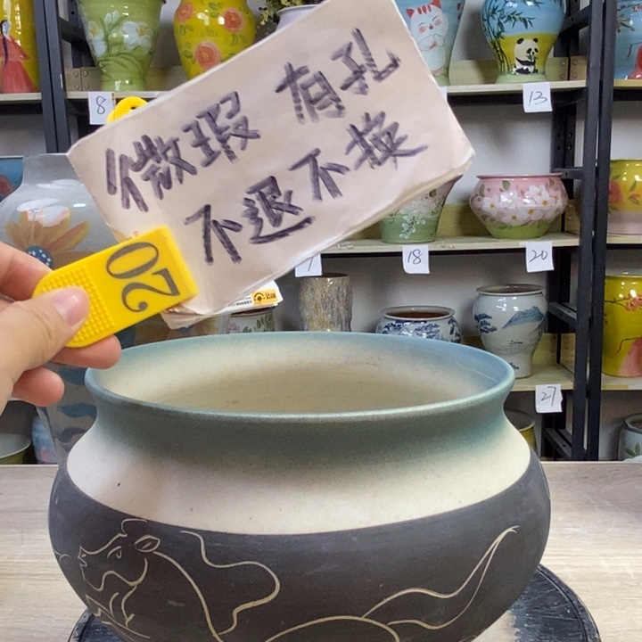 1tc景德镇陶瓷花盆