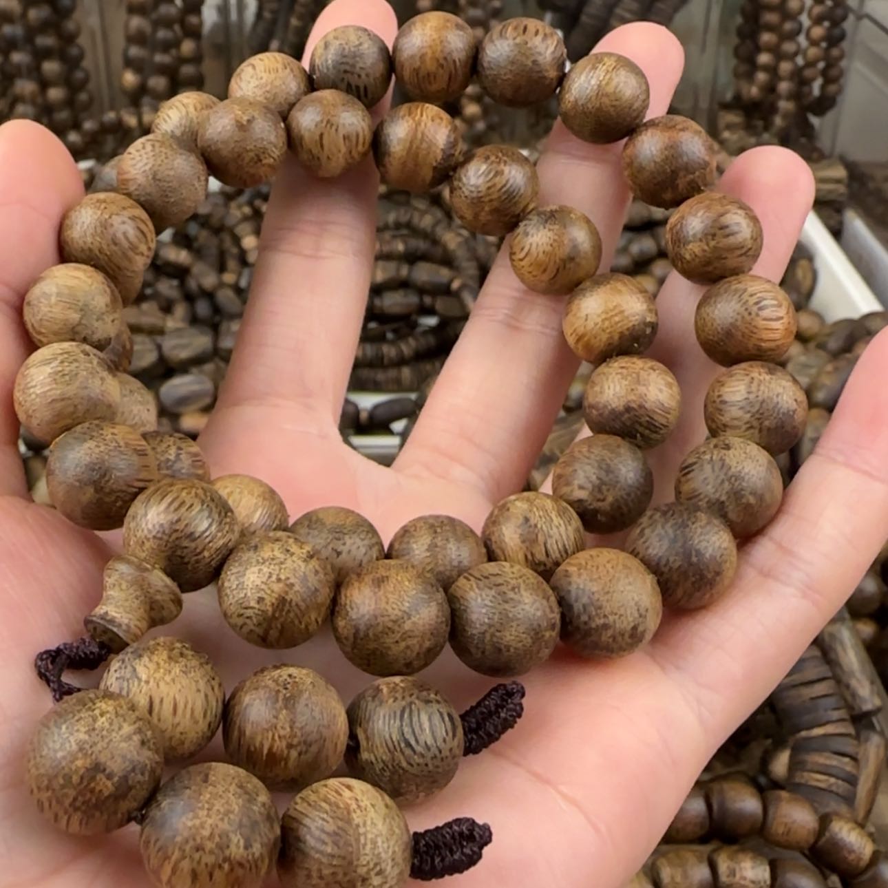 【闪购商品】沉香手串于*满奇楠手串23.5克