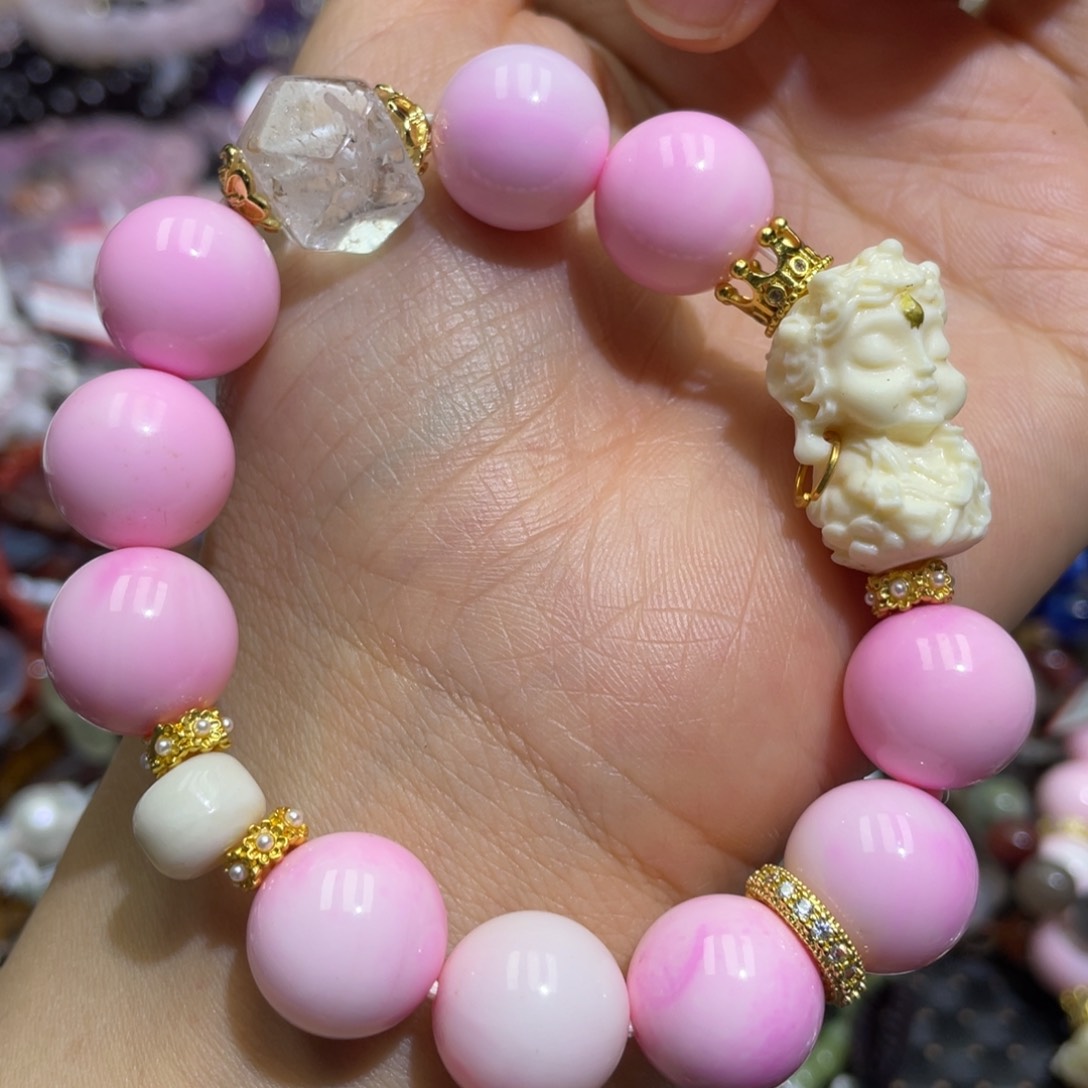 合成水晶未镶嵌手串