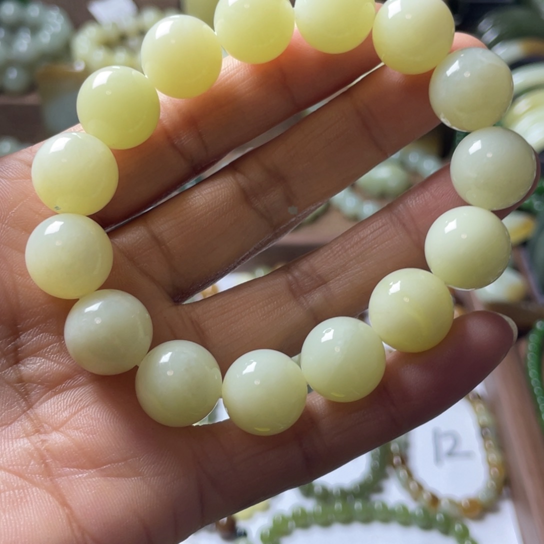 和田玉手链未镶嵌A****水