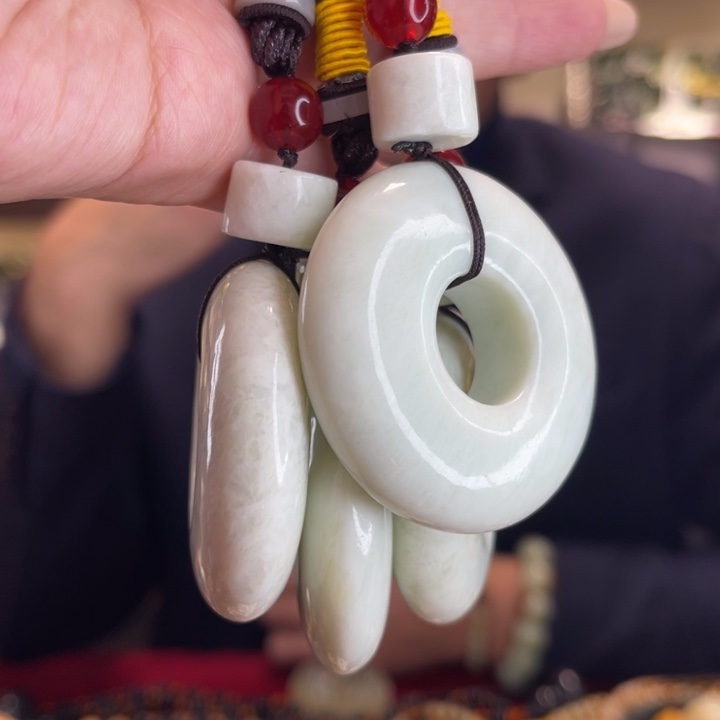 蛇纹石玉未镶嵌挂件多样化随机发一个