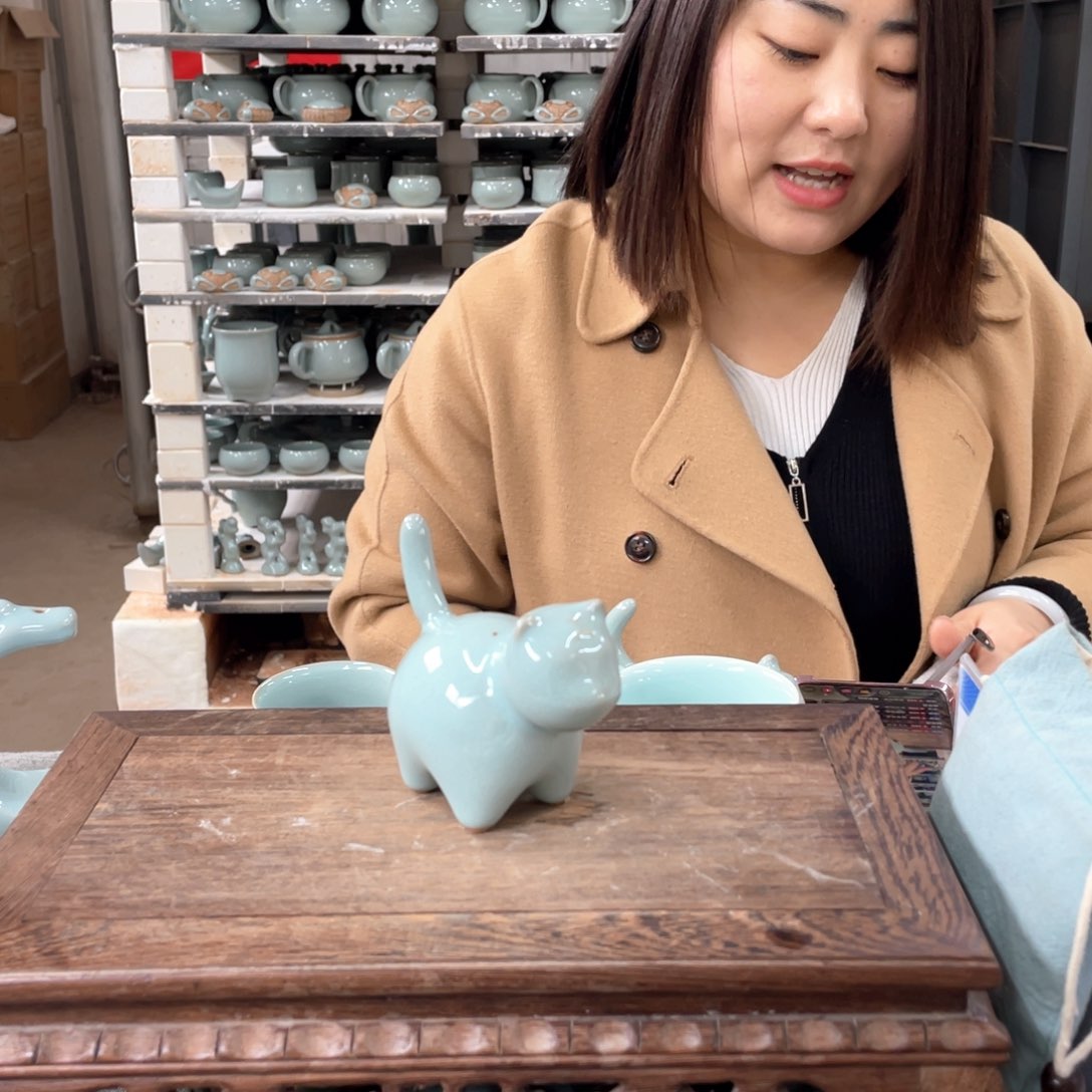 其他天青胖胖虎微瑕无礼盒