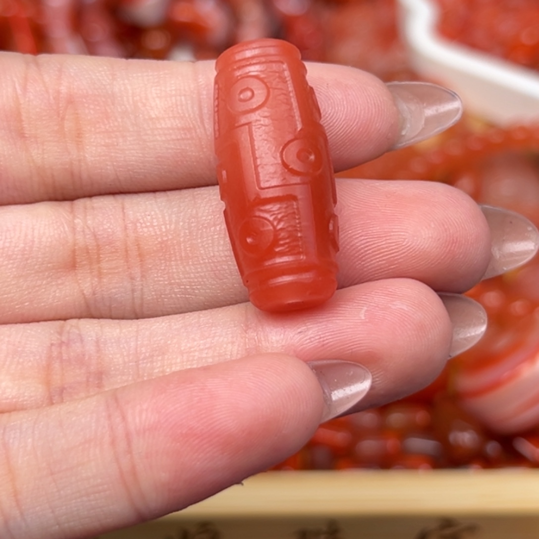 吊坠(不含链)未镶嵌南红玛瑙