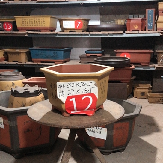 紫砂紫砂花盆包邮