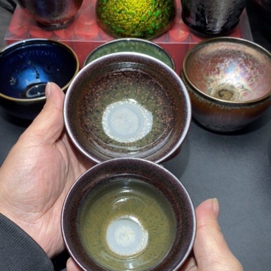 新***元茶盏建盏主人杯茶壶盖碗