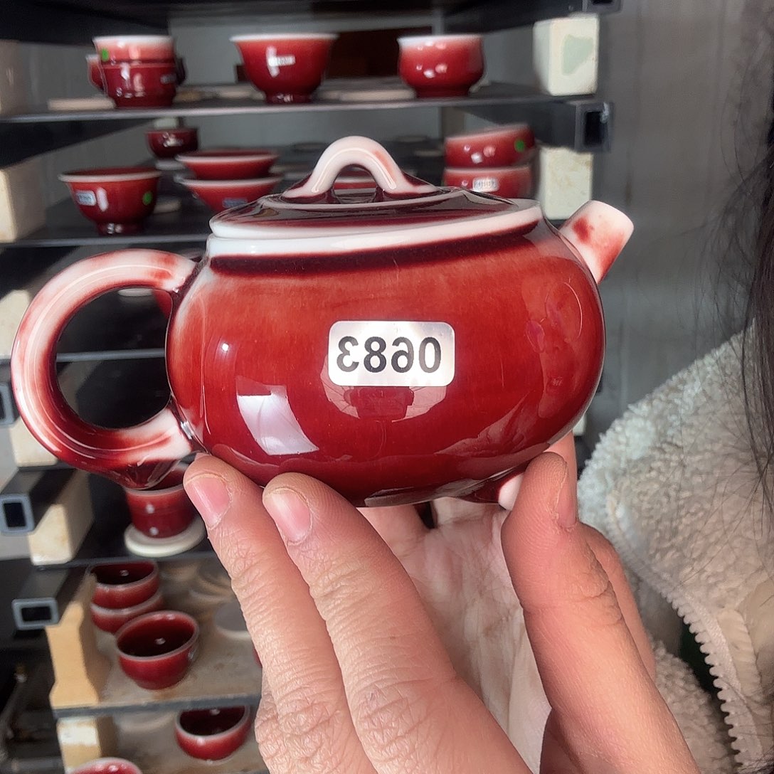 碗景德镇郎红陶瓷