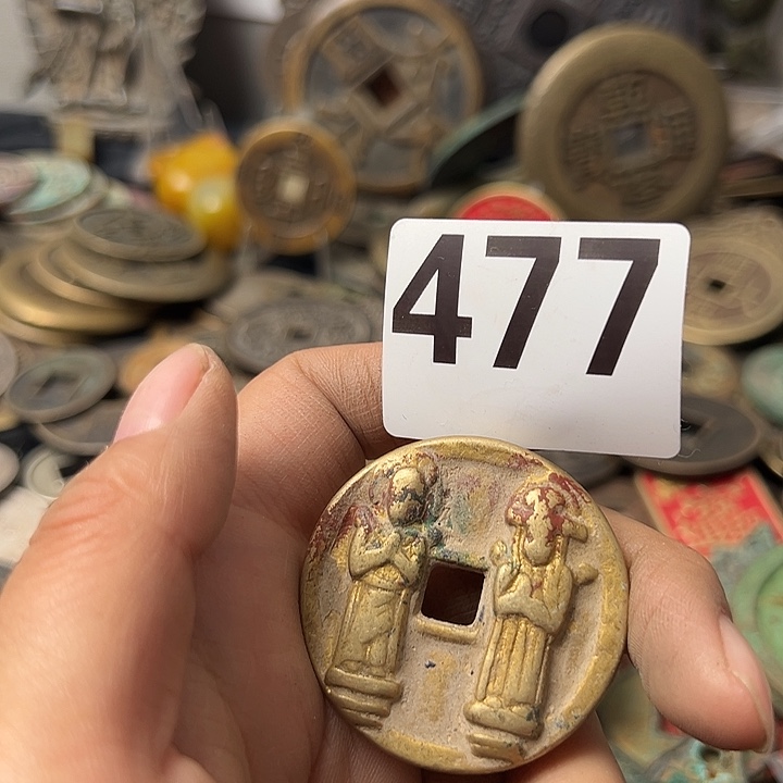 秋***生铜复古文创工艺品