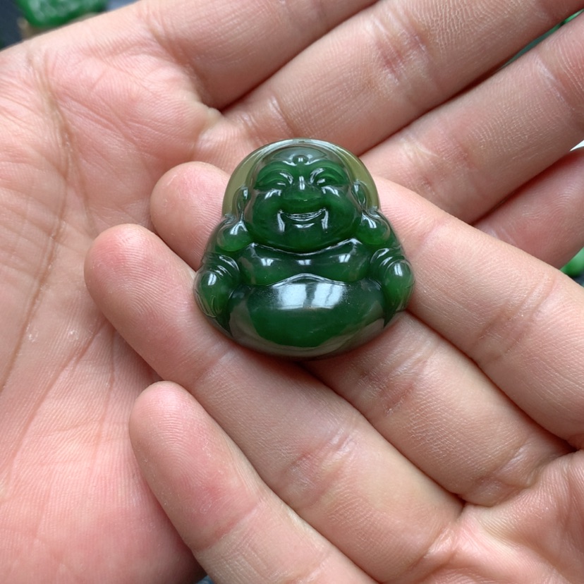 【闪购商品】和田玉（碧玉）颈饰未镶嵌山*木