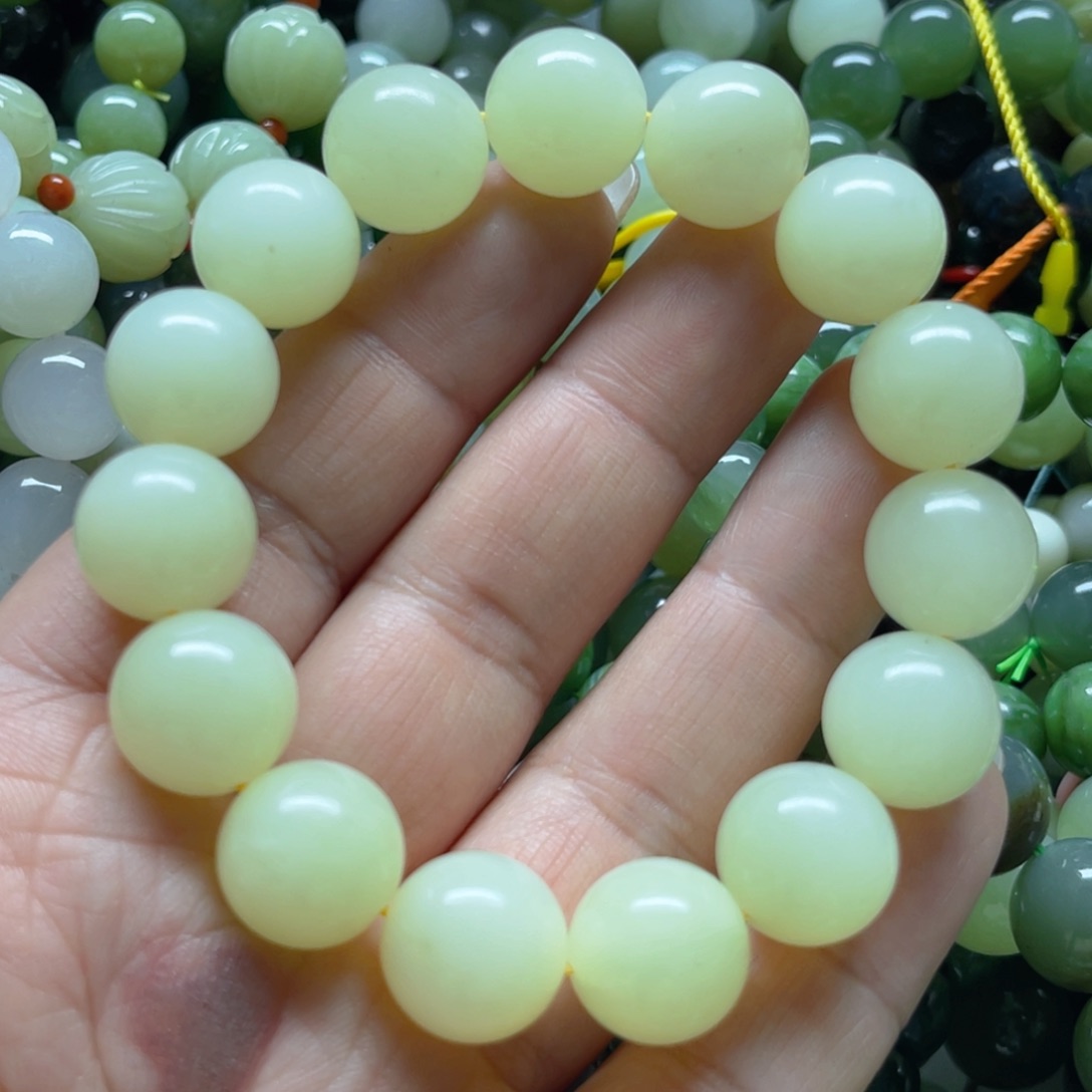 和田玉手链未镶嵌