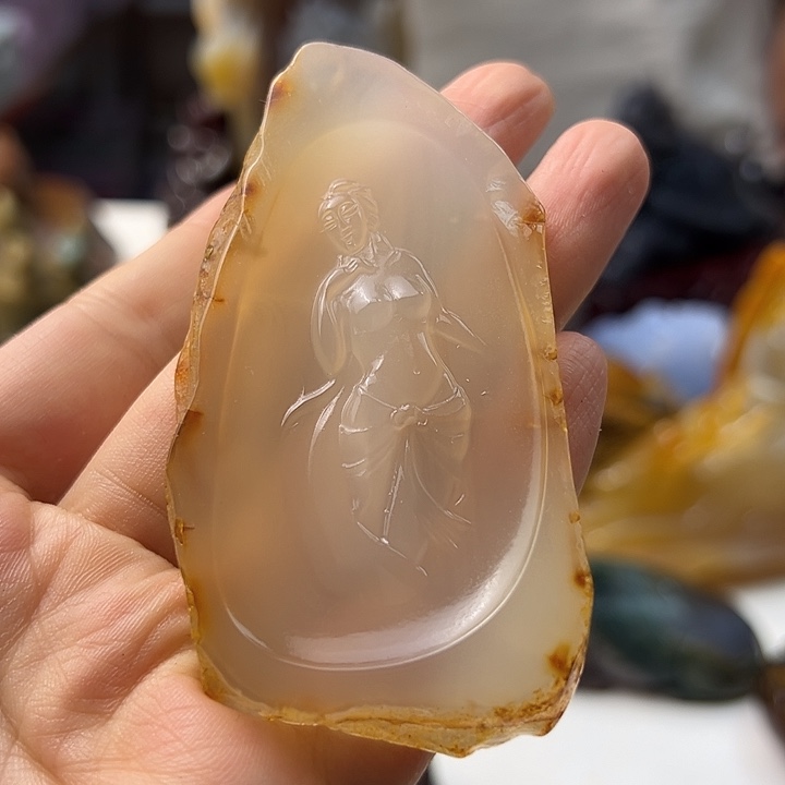 玛瑙/玉髓颈饰未镶嵌