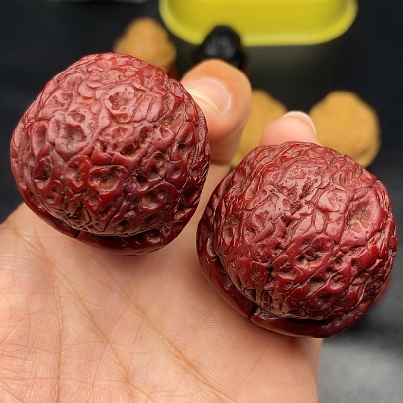 【闪购商品】把件文玩核桃41尺龙珠56克