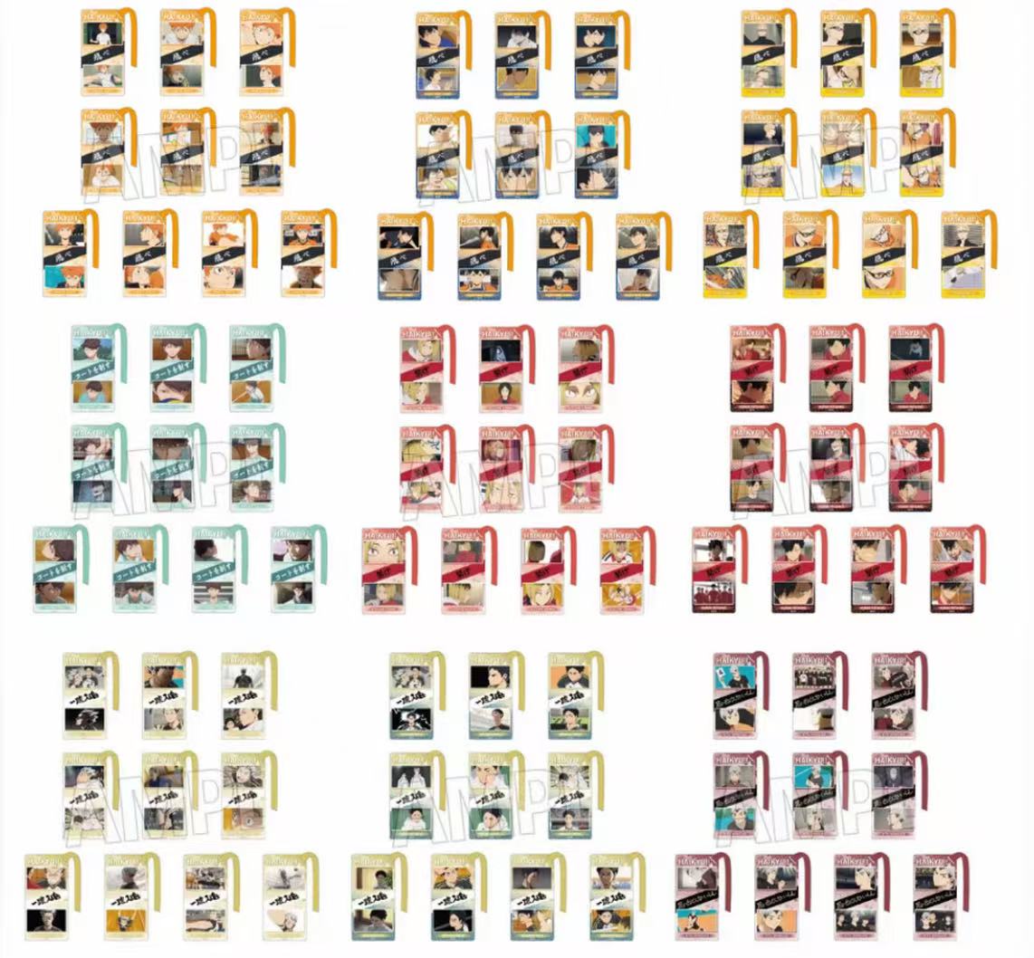 【日谷】排球少年 个人池  场面写 亚克力书签 盲盒  （默认代拆）