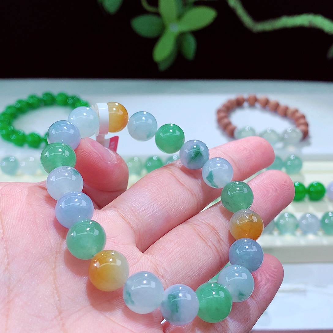 未镶嵌手链翡翠卡10