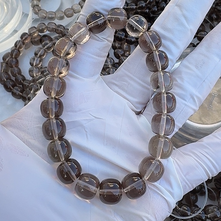 未镶嵌珠宝半成品水晶栗*