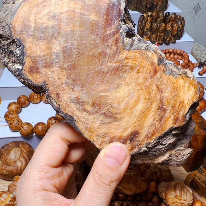 D***F木质非金属琥珀木玉化原料