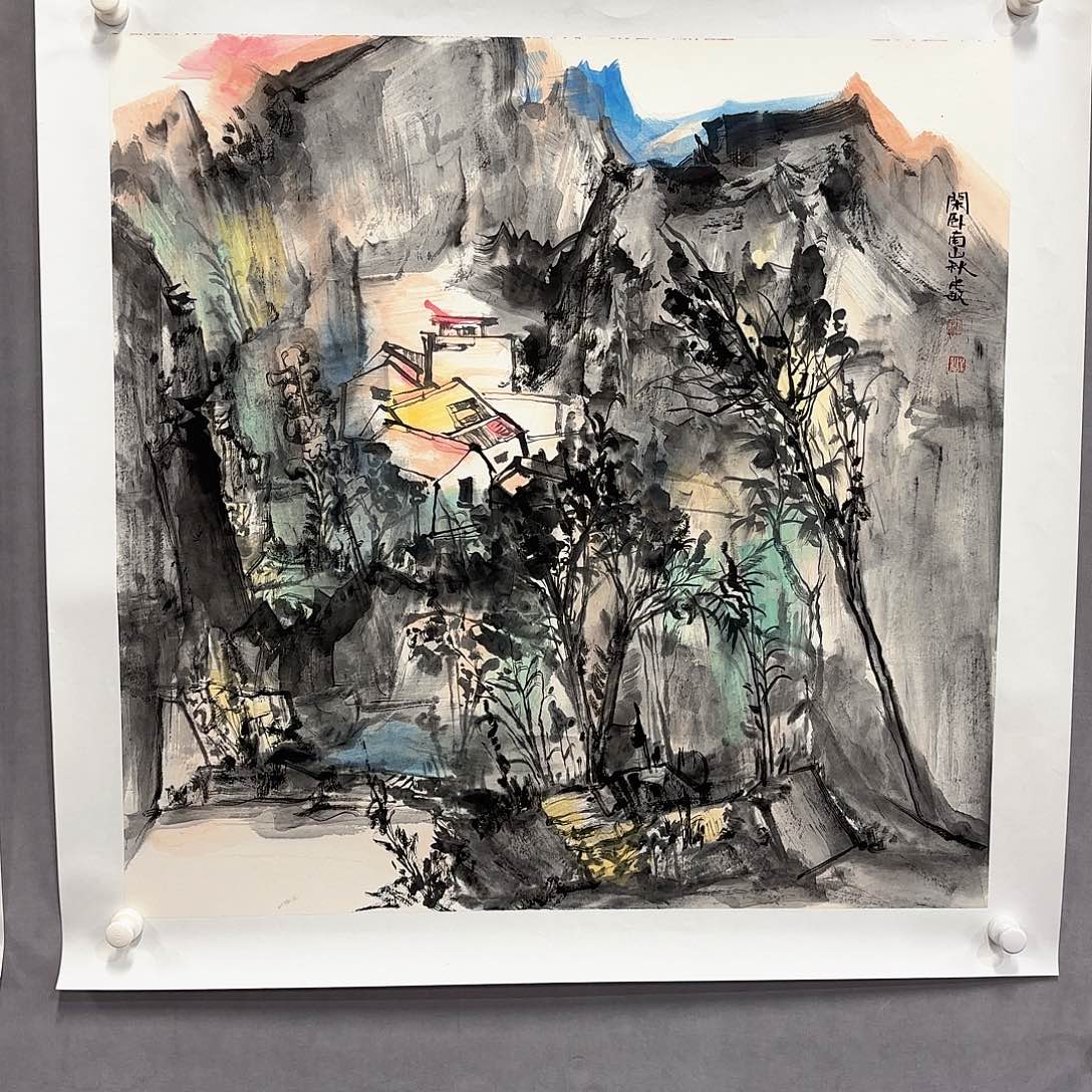 国画国画纯手绘作品请放心去藏