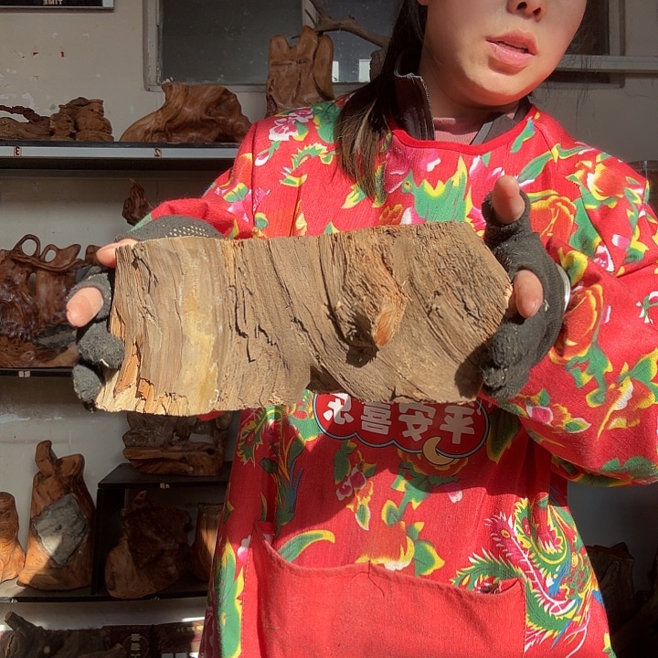 心***。木太行崖柏摆件摆件摆件