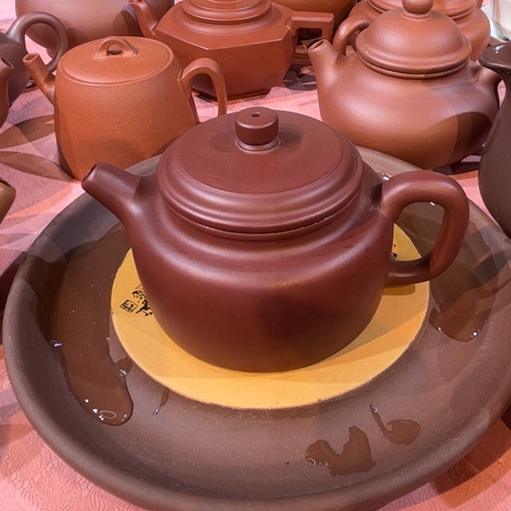 茶壶紫砂龙血砂精工得中200cc