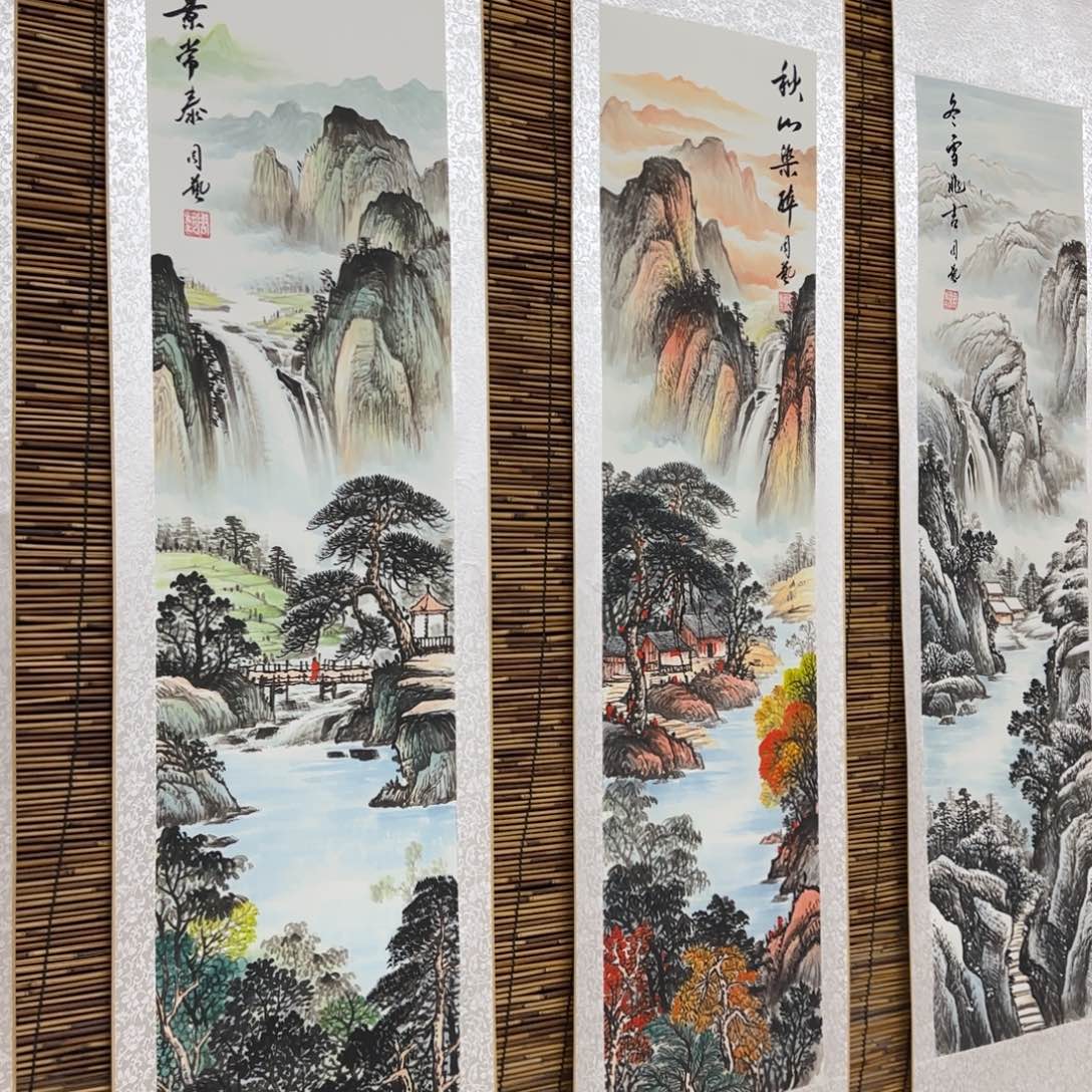 用***7QB四幅一套作品！带证书！只限一单 