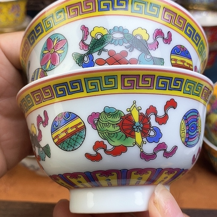 景德镇陶瓷藏式茶碗