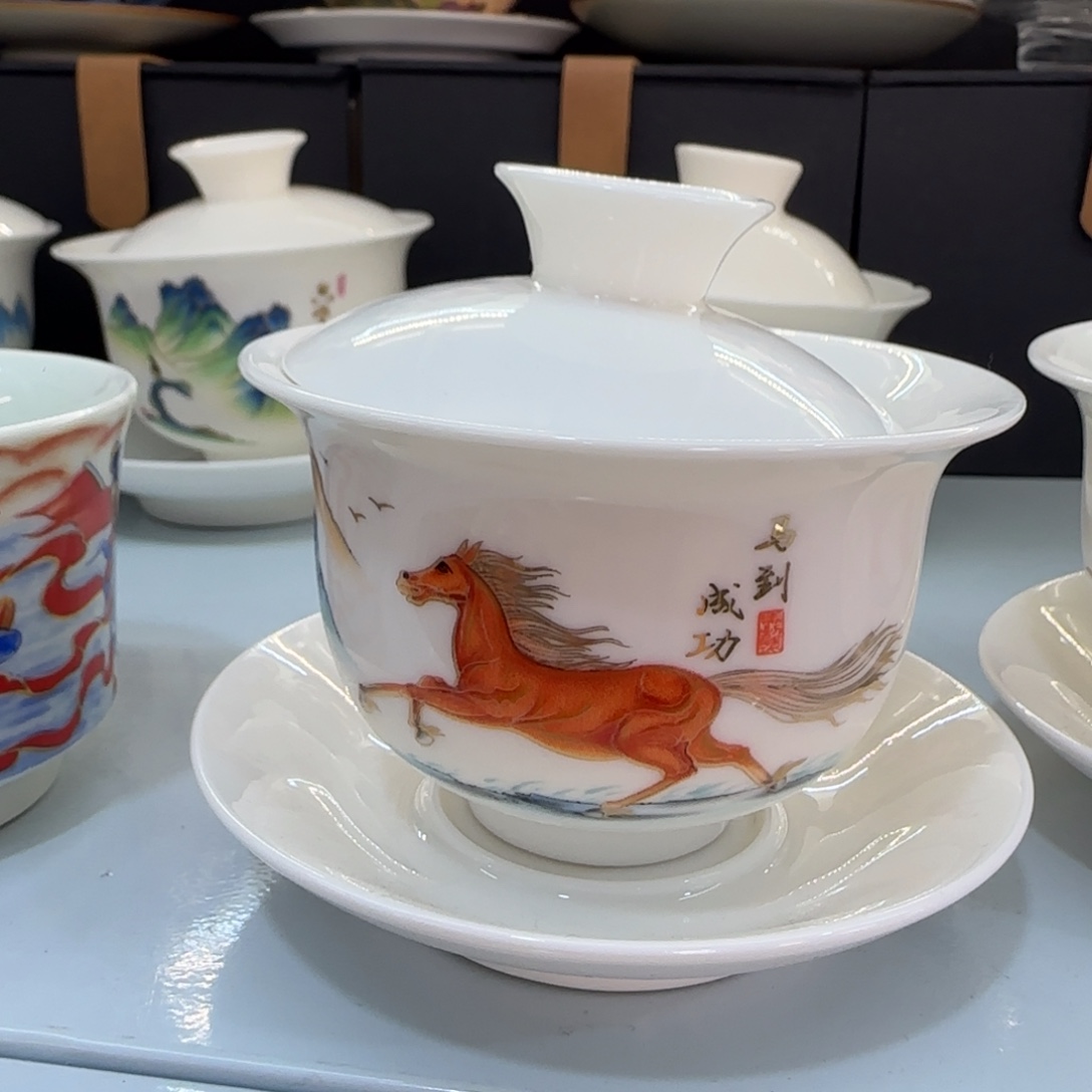 这些盖碗真好看！！！