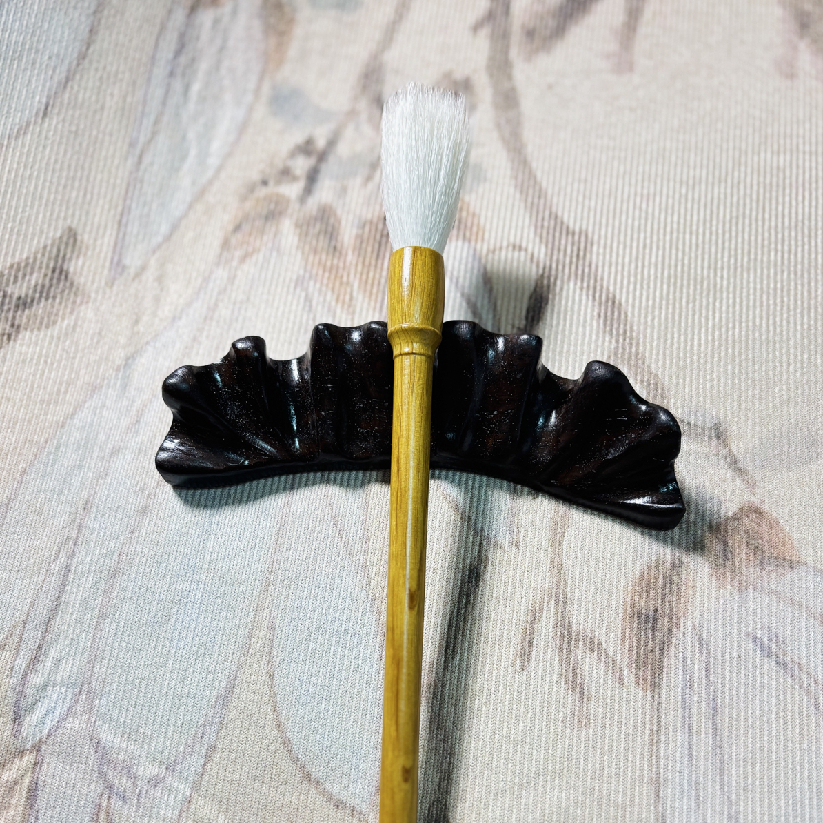 【昕玉】纯羊毫细嫩高峰实木笔杆高档创作书法专业级毛笔