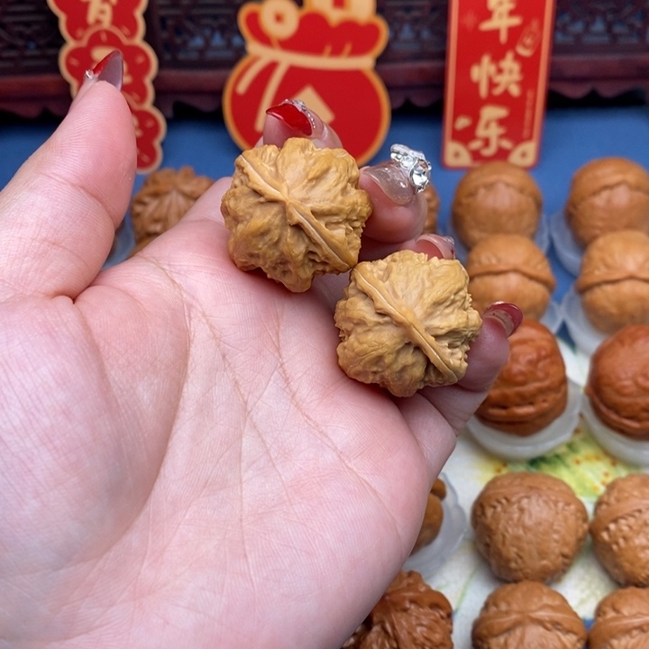 文玩核桃把件小粗筋